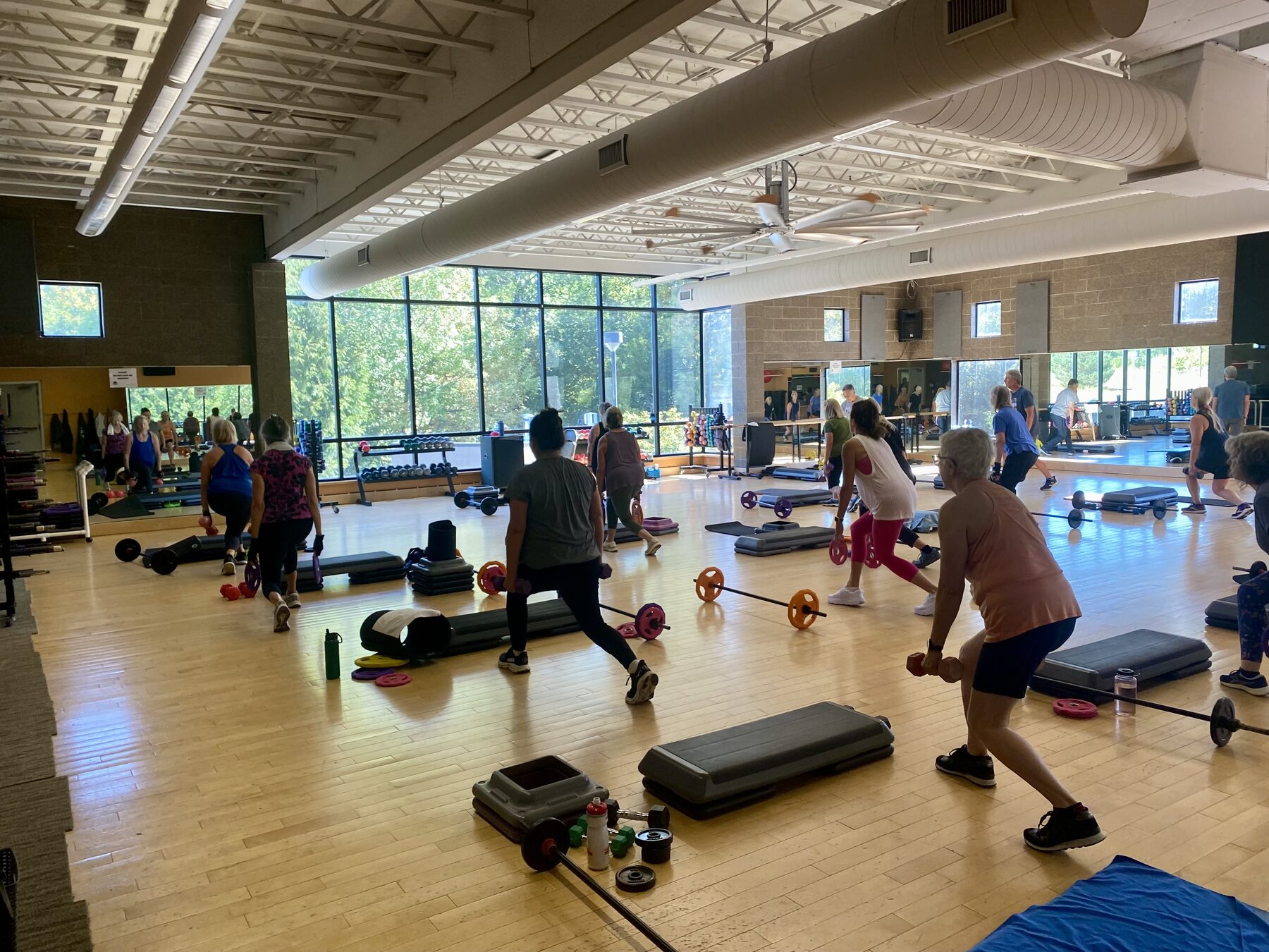 Aerobics class