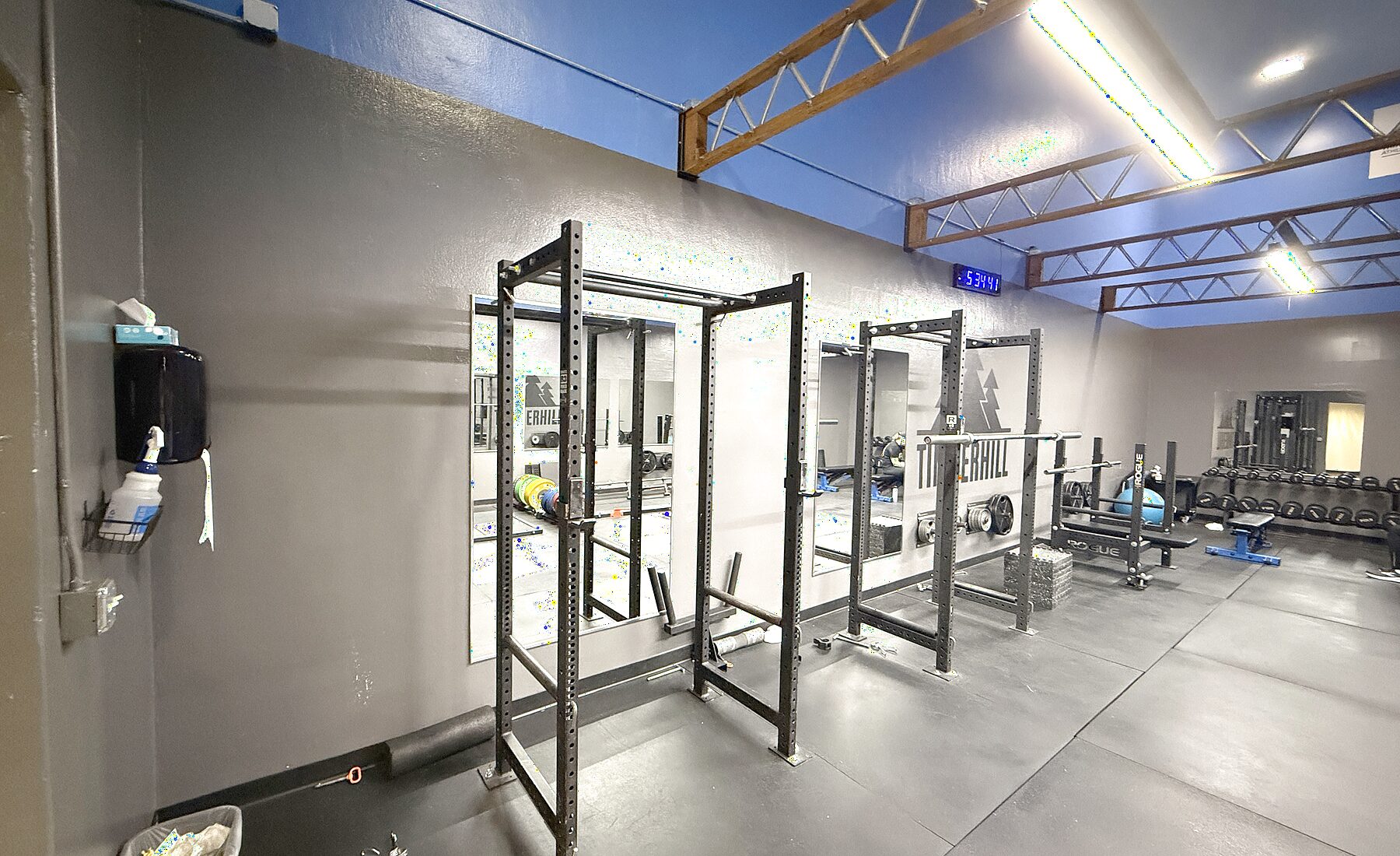 Strength room at Timberhill Athletic Club